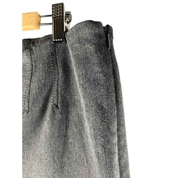 Talbot’s Classic Side Zip Grey Pants Slacks women”s Size 14 - Picture 8 of 9